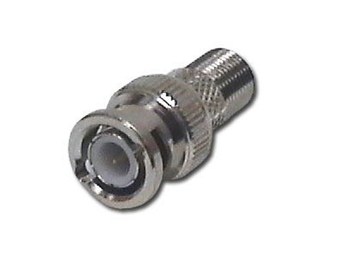 Coaxial Adapter - F-Type Jack to BNC Plug