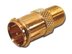 Picture of Coaxial Adapter - F-Type Jack to F-Quick Plug - Gold Plated - 0 of 1