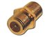 Picture of Coaxial Coupler - F-Type RF - Gold Plated - 0 of 1