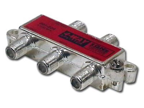 Coaxial Splitter - CATV F-Type - 4 Way - 1GHz 130dB