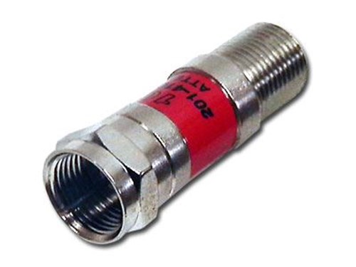 Inline Attenuator Pad - F-Type RF - 10dB