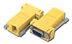 Picture of Modular Adapter - DB9 Female to RJ45 - Yellow - 0 of 1