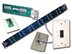Picture of Monoline Keystone Jack - 2 Pos. 110 Block in Keystone RJ45 Module - 0 of 1