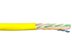 Solid Cat 6e riser network cable showing internal twisted pair construction - 0 of 1