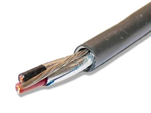 Sound and Security Cable - Shielded - 2 Conductor 22 AWG - 1000 FT