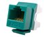 Picture of CAT5e Keystone Jack 180 Degree 110 UTP - Green - 0 of 1