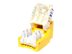Picture of Cat 6 Tool-less Keystone Jack 90 Degree 110 UTP - Yellow - 1 of 2