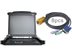 Picture of 17" 8-port LCD KVM w/ 4pcs 6ft and 4pcs 10 ft PS2 KVM cables - 0 of 3