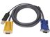 Picture of 17" 8-port LCD KVM w/ 4pcs 6ft and 4pcs 10 ft USB KVM cables - 2 of 3