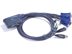 Picture of 2 Port USB Cable KVM with Mic and Speaker support - 0 of 1