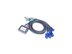 Picture of 4-Port KVM w/cables Built-in and Audio, PS/2 - 0 of 1