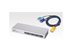 Picture of 4-port PS/2 desktop slim KVM with cables - 0 of 1