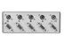 Picture of Manual Switchbox - VGA, AT Keyboard - 4 Way - 0 of 1