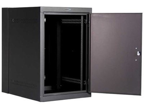 11U WD Series Wall Mount Enclosure with Solid Doors