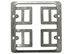 Picture of Wall Frame Caddy, Drywall Mounting Plate - Double Gang - Metal - 0 of 1