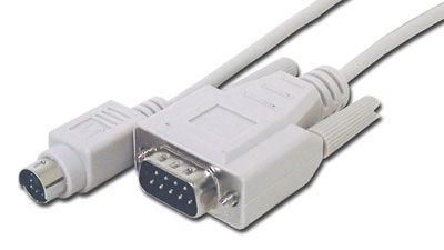 .5 FT - Serial to PS/2 Mouse Converter Cable - DB9 Male to PS/2 Male ...