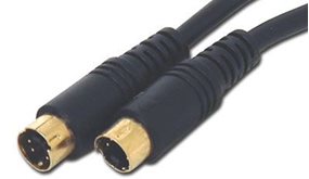 Picture of 12 FT S-Video (S-VHS) Cable - MiniDin4 M/M
