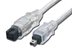 Picture of 6 FT IEEE 1394b Bilingual FireWire Cable - 9-pin/4-pin - 0 of 1