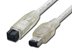 Picture of 6 FT IEEE 1394b Bilingual FireWire Cable - 9-pin/6-pin - 0 of 1