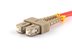SC duplex connector on multimode fiber optic patch cable - 3 of 4