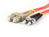 ST and SC connectors on 30m multimode 62.5/125 duplex fiber cable - 1 of 4