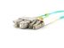 Picture of 10m Multimode Duplex Fiber Optic Patch Cable (50/125) OM3 Aqua - Laser Opt - LC to SC - 1 of 4