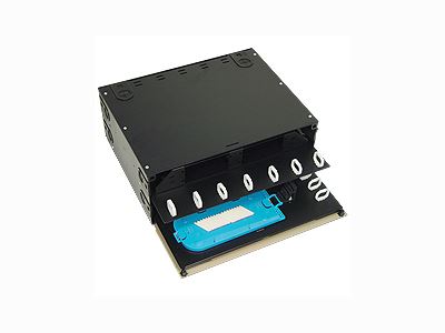 Fiber Optic Rack Mount 4-panel Splice Enclosure | Computer Cable Store