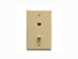 Picture of Wall Plate 6p6c/catv Ivory - 0 of 1