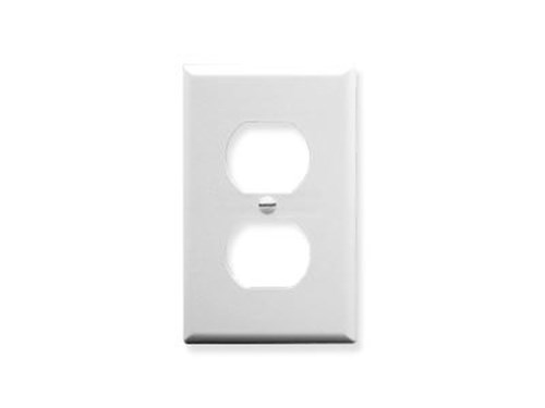 Faceplate Electrical 1-gang White