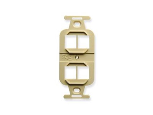 Insert Electrical Hd 4-port Ivory