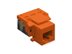 Picture of Modular Keystone Jack - RJ11 (6P6C) EZ - Red - 0 of 1