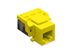 Picture of Modular Keystone Jack - RJ11 (6P6C) EZ - Yellow - 0 of 1