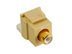 Picture of Keystone Jack - RCA White Insert - IDC - Ivory - 0 of 1