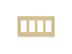 Picture of Faceplate Decorex 4-gang Ivory - 0 of 1