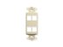 Picture of Blank Insert Decorex Hd 4-port Almond - 0 of 1