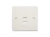 Picture of Faceplate International 1-port White - 0 of 1