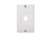 Picture of Wall Plate Phone Recessed 1-port White - 0 of 1