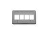 Picture of Faceplate Furniture Tia 4-port Gray