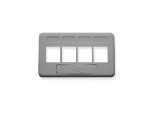 Faceplate Furniture Tia 4-port Gray