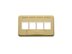 Picture of Faceplate Furniture Tia 4-port Ivory - 0 of 1