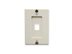 Picture of Wall Plate Telephone 1-port Almond - 0 of 1