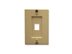 Picture of Wall Plate Telephone 1-port Ivory - 0 of 1