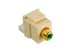 Picture of Module Rca Idc Green Insert Almond - 0 of 1