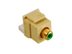 Picture of Module Rca Idc Green Insert Ivory - 0 of 1