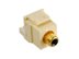 Picture of Module Rca Idc Black Insert Almond - 0 of 1