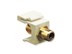 Picture of Module Rca F-type Black Insert Almond - 0 of 1