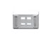 Picture of Faceplate Furniture Univ 4-port White - 0 of 1