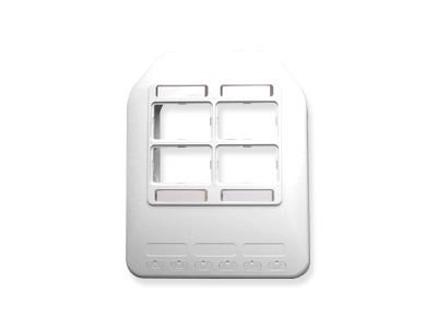 Multi-media Outlet 2-gang White | Computer Cable Store