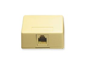Picture of Surface Mount Jack 6p6c Ivory
