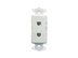 Picture of Insert Decorex 2 Voice 6p6c Wh - 0 of 1